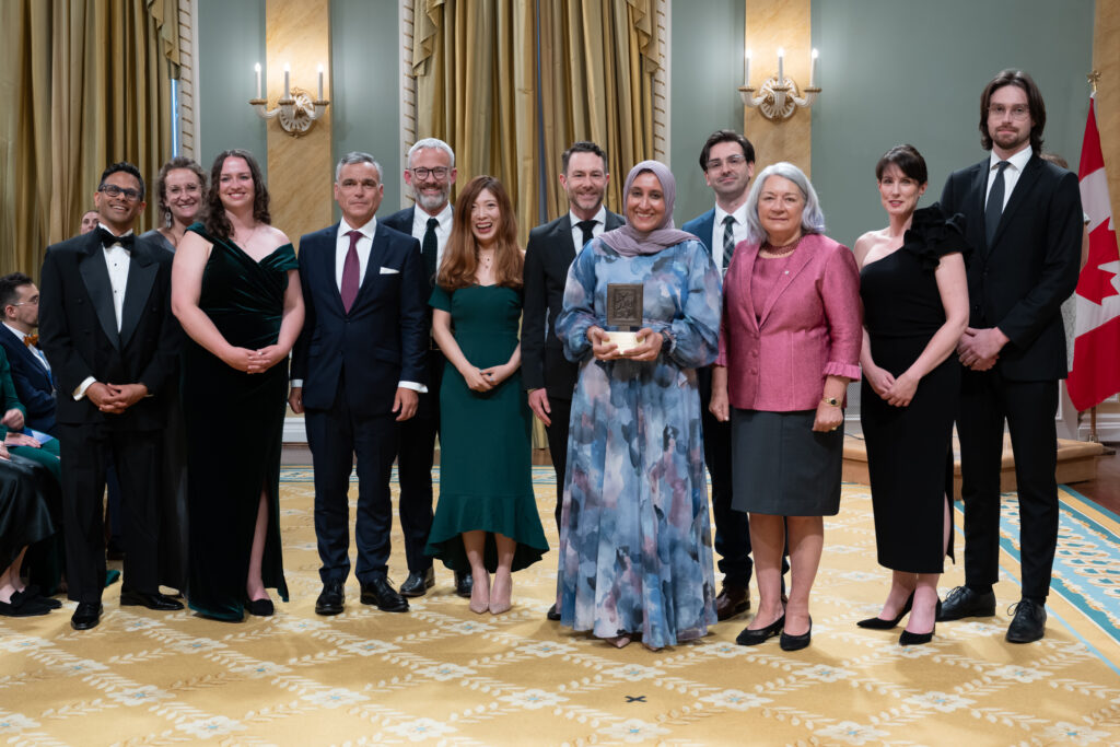 The Narwhal and The Toronto Star teams with Her Excellency the Right Honourable Mary Simon.